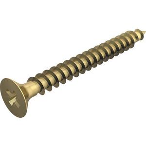 Holzschraube - Sprint-Schraube Senkkopf Antrieb Kreuzschlitz 6x60mm St GGP - 3192644