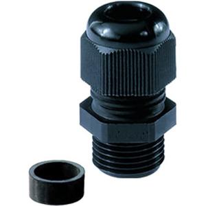 Kabelverschraubung - PA Kabelverschraubung M20x1,5 RAL9005 schwarz - 50.620PA/SW/2X6
