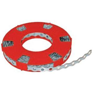 Montageband - Metall - Montageband 17mm x 0,7mm Loch 6,5mm Länge 10m - 54116
