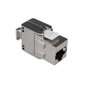 Gigamedia CAT6A RJ45 Slim Profile Shielded Toolless Keystone Jack
