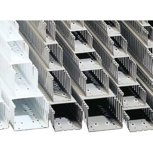 Verdrahtungskanal - Verdrahtungskanal T1 Hart PVC 2 m grau RAL 7030 - B00172