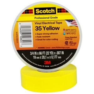 Klebeband - Elektro-Isolierband Scotch 35 19x20 gelb - 7100238736