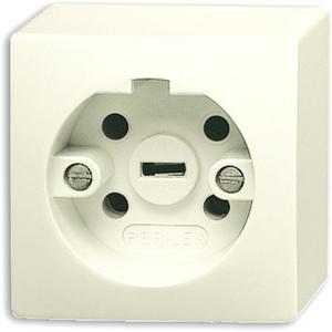 Perilex-Steckdose - Unterputz Steckdosen nach DIN 49445-48 ohne Klappdeckel viereckig - 2CKA002540A0045