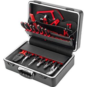 Werkzeugset - Werkzeugkoffer Perfekt Elektro komplett mit 23 Werkzeugen - 175331
