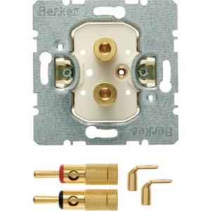Kommunikationstechnik - Lautsprecher-Steckdose High End Modul Einsatz - 450502