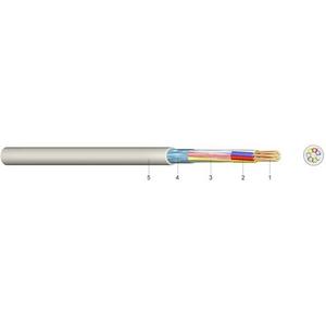 Fernmeldekabel geschirmt - Installationskabel für die Industrie-Elektronik JE-Y(ST)Y 12x2x0,8 Eca - JE-Y(ST)Y  12X2X0,8