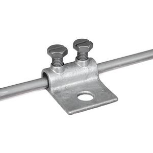 Anschlussklemme für Blitzschutz - Klemmschuh + 2 Schrauben 8mm fv - 063974