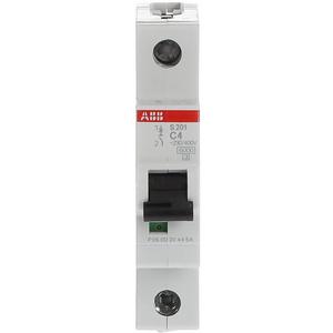 Leitungsschutzschalter - LS-Schalter 1P Charakteristik C Bemessungsstrom 4A 6kA - 2CDS251001R0044