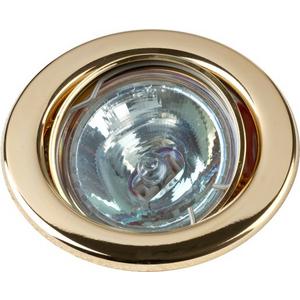 Downlights und Einbaustrahler - NV Einbaustrahler GX5,3/20,50W gold - BR00203405