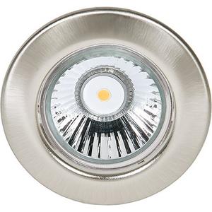 Downlights und Einbaustrahler - Einbaustrahler mit Sprengring feststehend C 1830 nickel-gebürstet ohne Fassung - 1750350900
