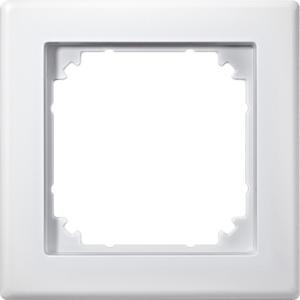 Abdeckrahmen - Abdeckrahmen 1-fach polarweiß matt - 484119