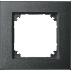 Abdeckrahmen - Abdeckrahmen 1-fach anthrazit matt - 486114