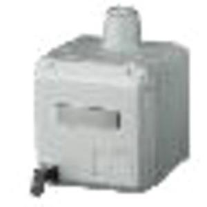 CEE/SCHUKO-Architekturprogramm (IP44) - AP CEE-Wandsteckdose Cepex 16A 5p 400V 6h IP44 lichtgrau+Schloss+Be - AM 4165