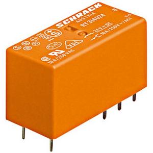 Schaltrelais - Leistungs - Printrelais 2 Wechsler 8 A 230 V AC Serie RT 5mm - RT424730--
