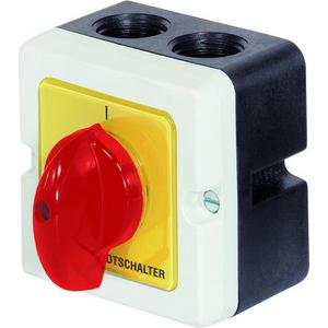 Steuerschalter - Ein-Aus-Schalter 20A Aufbau 2-polig Heizungsnotschalter 20A Aufbau - M10 P A2+80446+G3