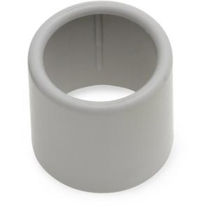 Endtülle für Installationsrohre - Endtülle hellgrau (RAL7035) zum Kabelschutz an Rohrkanten - 064852