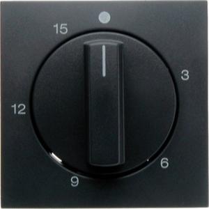 Abdeckung für Schalter, Taster, Dimmer, Jalousie - Zentralstück m. Regulierknopf f. mechanische Zeitschaltuhr B.1/B.3/B.7 - 16321606
