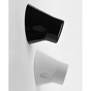 Lampenfassung - Lampenfassung 3227/04 Kunststoff E27 Wandfassung schwarz - 3227-04