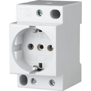 Steckdose Reiheneinbau - SCHUKO-Steckdose 10/16A 250V AC Z-SD/230 - 266875