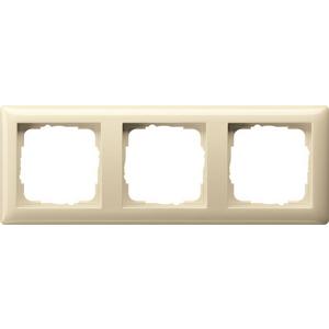 Abdeckrahmen - 3-fach Abdeckrahmen für Standard 55 cremeweiß - 021301