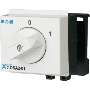 Schalter Reiheneinbau - Drehschalter 2-polig AUS 0 - 1 Z-DSA2-01 - 248872