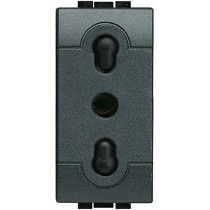 Steckdose - STECKD.2P 10/16A 250V ITALIEN Living Light - L4180