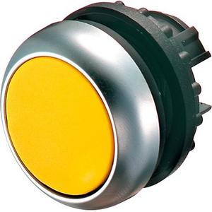 Frontelement für Drucktaster - Leuchtdrucktaste flach gelb blanko IP67 M22-DRL-Y - 216950