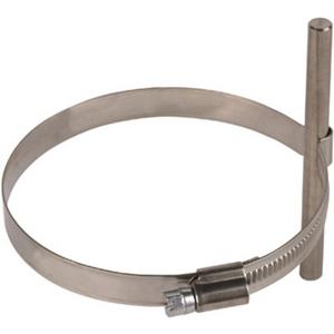 Leitungshalter für Blitzschutz - Leitungshalter für Regenfallrohre NIRO Ø 80-100 mm Rd. 8 mm - 200079