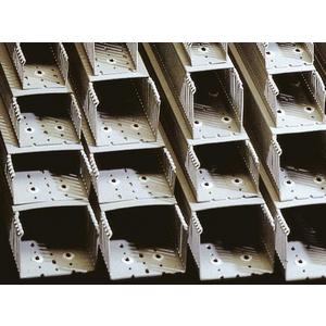 Verdrahtungskanal - Verdrahtungskanal T1EF Hart PVC 2 m grau RAL 7030 - B01121