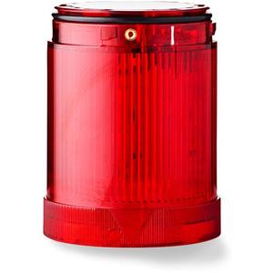 Signalsäulenelement, optisch - Blinklichtmodul rot 12-24 V AC/DC - 760002405