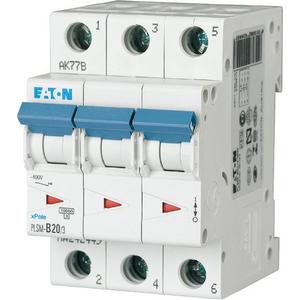 Leitungsschutzschalter - LS-Schalter MCB 20A 3P Charakteristik: D - 242498