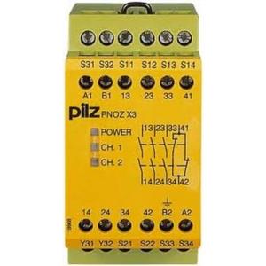 Gerät zur Überwachung von sicherheitsgerichteten Stromkreisen - Sicherheitsrelais PNOZ X - NOT-AUS / Schutztür / Lichtgitter - 774318