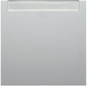 Abdeckung für Schalter, Taster, Dimmer, Jalousie - Wippe mit Beschriftungsfeld S.1/B.1/B.3/B.7 Glas polarweiß - 16261909