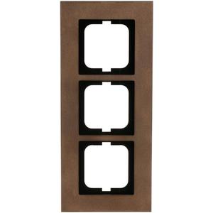 Abdeckrahmen - Abdeckrahmen 3-fach bronze - carat - 2CKA001754A4260