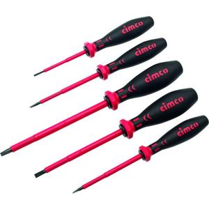 Schraubendreherset - Elektikers -Schlitz-Schraubendreher-Sortiment - 5teilig 1000V - 117700