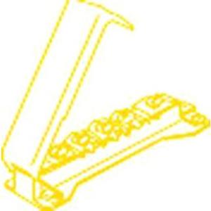 Potenzialausgleich-Schiene - Potenzialausgleichsschiene 1309 Kupfer vernickelt Scharnierdeckel - K1309