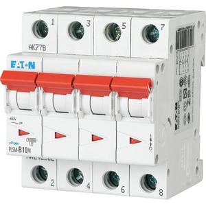 Leitungsschutzschalter - LS-Schalter MCB 10A 4P Charakteristik: B - 242582