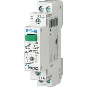 Taster Reiheneinbau - Taster mit LED 230V AC/DC 2S - 276297