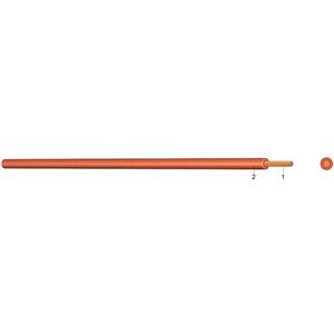 Aderleitung Feindrähtig - PVC Aderleitung Ysf 1 braun 100m Bund - YSF  1    BR RAL8003