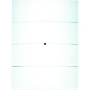 Tastsensoren KNX - Tastsensor 4fach Standard B.IQ polarweiß matt - 75164099