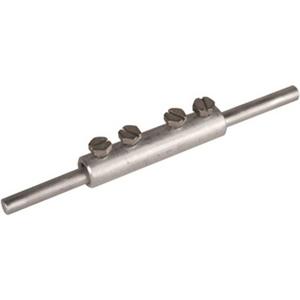 Verbinder für Blitzschutz - Verbindungsmuffe Aluminium Rd. 8 mm - 385213