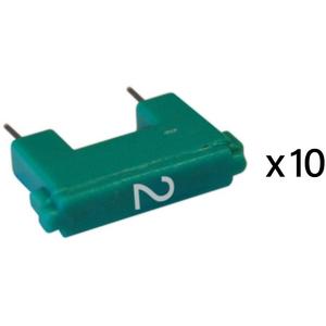 Zubehör für Bussystem - 10er-Set Konfigurator Nr. 2 zur Konfiguration von 2-Draht-Sprechanlagen - 3501/2