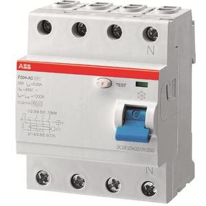Fehlerstrom-Schutzschalter - FI-Schutzschalter  40A 4-polig 100mA Typ A selektiv - 2CSF204219R2400