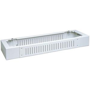 Sockel/Sockelelement (Schaltschrank) - 19 Zoll Rahmenquader-Sockel 800x100x800 mm (BxHxT) mit Lüftungsöffnung - 19RQSLC1-800