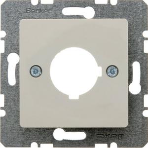 Kommunikationstechnik - Zentralplatte für Melde- und Befehlsgerät Ø 22,5 mm cremeweiß - 143202