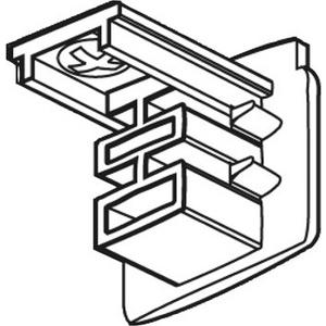 Mechanisches Zubehör - NOA Endkappe schwarz XTS 41-2 - 208-19170412