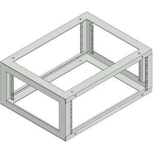 Netzwerkgehäuse - 19Zoll Wandrack 4HE 530 x 220 x 400mm 19Zoll Schiene vorne + hinten - 19WA-R4