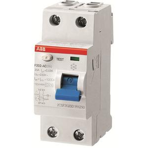Fehlerstrom-Schutzschalter - FI-Schutzschalter  100A 2-polig 100mA Typ A - 2CSF202101R2900