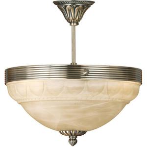 Anbauleuchte - Deckenleuchte E14 3x60W brüniert/champagner MARBELLA - 85856