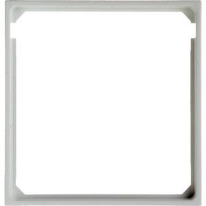 Übergangsadapter für Installationsschalterprogramme - Zwischenring für Zentralplatte S.1/B.3/B.7 Glas polarweiß - 11098989